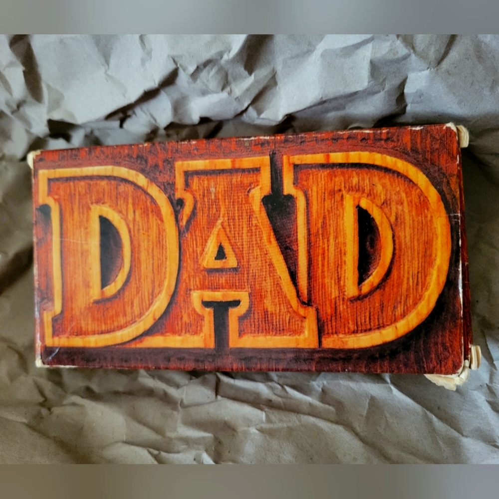 Vintage Avon "DAD" soap on a rope